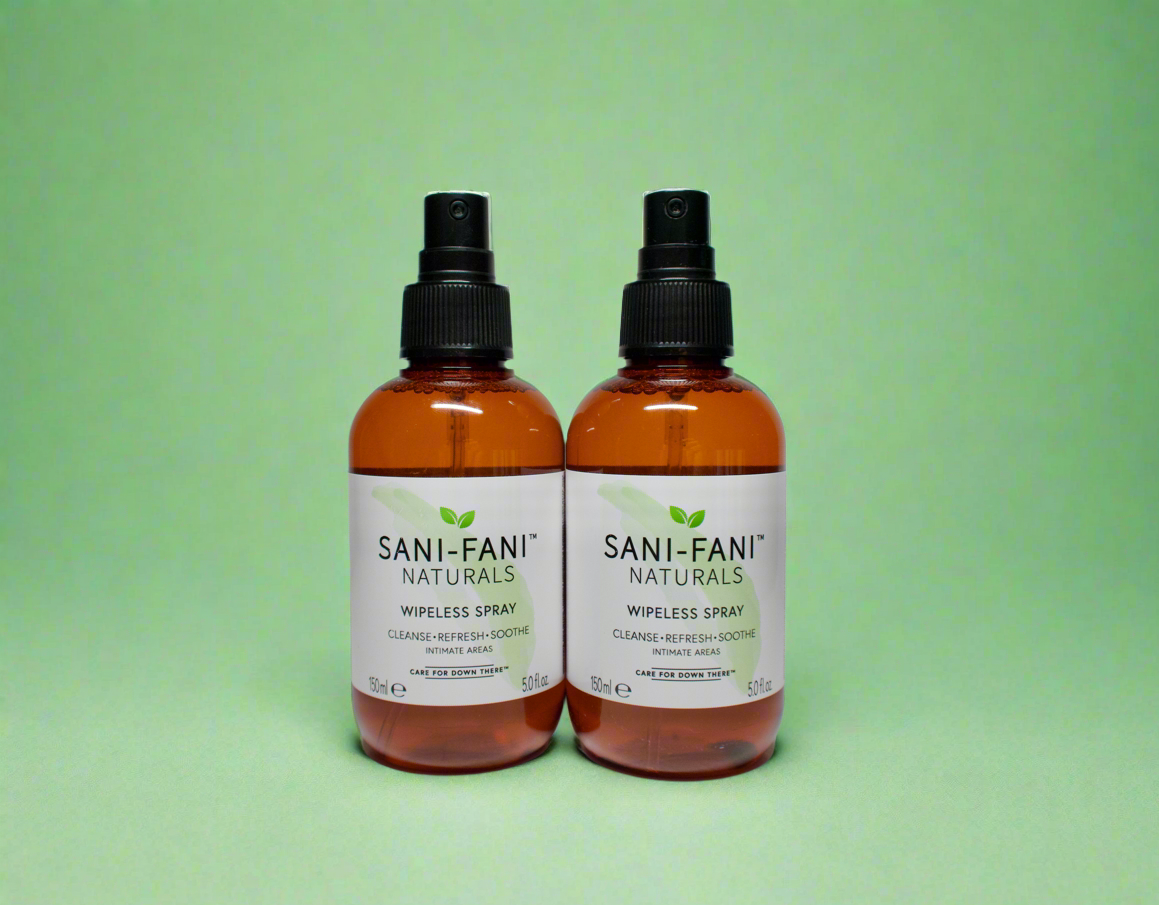 Sani-Fani Naturals Wipeless Spray 2-Pack ($16/btl.)