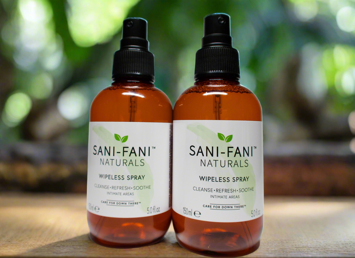 Sani-Fani Naturals Wipeless Spray 2-Pack ($16/btl.)