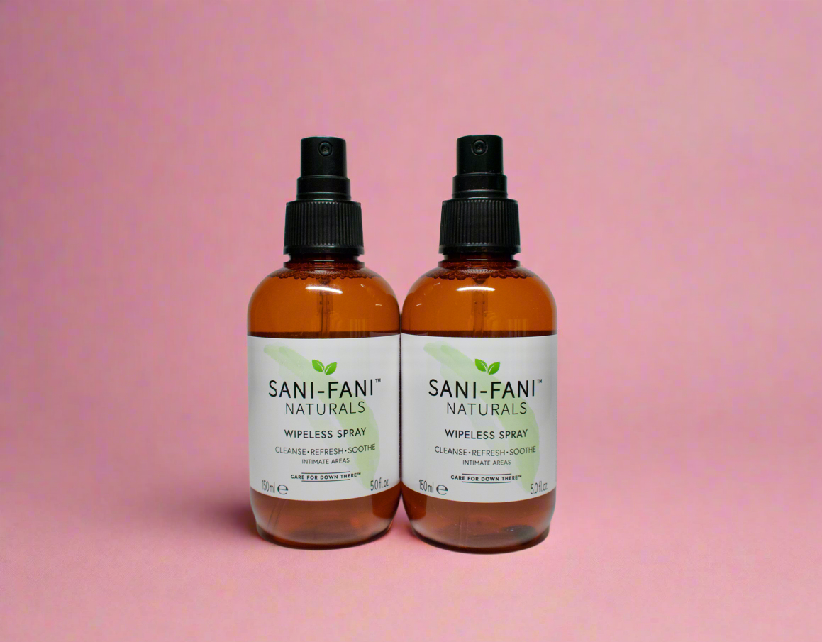 Sani-Fani Naturals Wipeless Spray 2-Pack ($16/btl.)