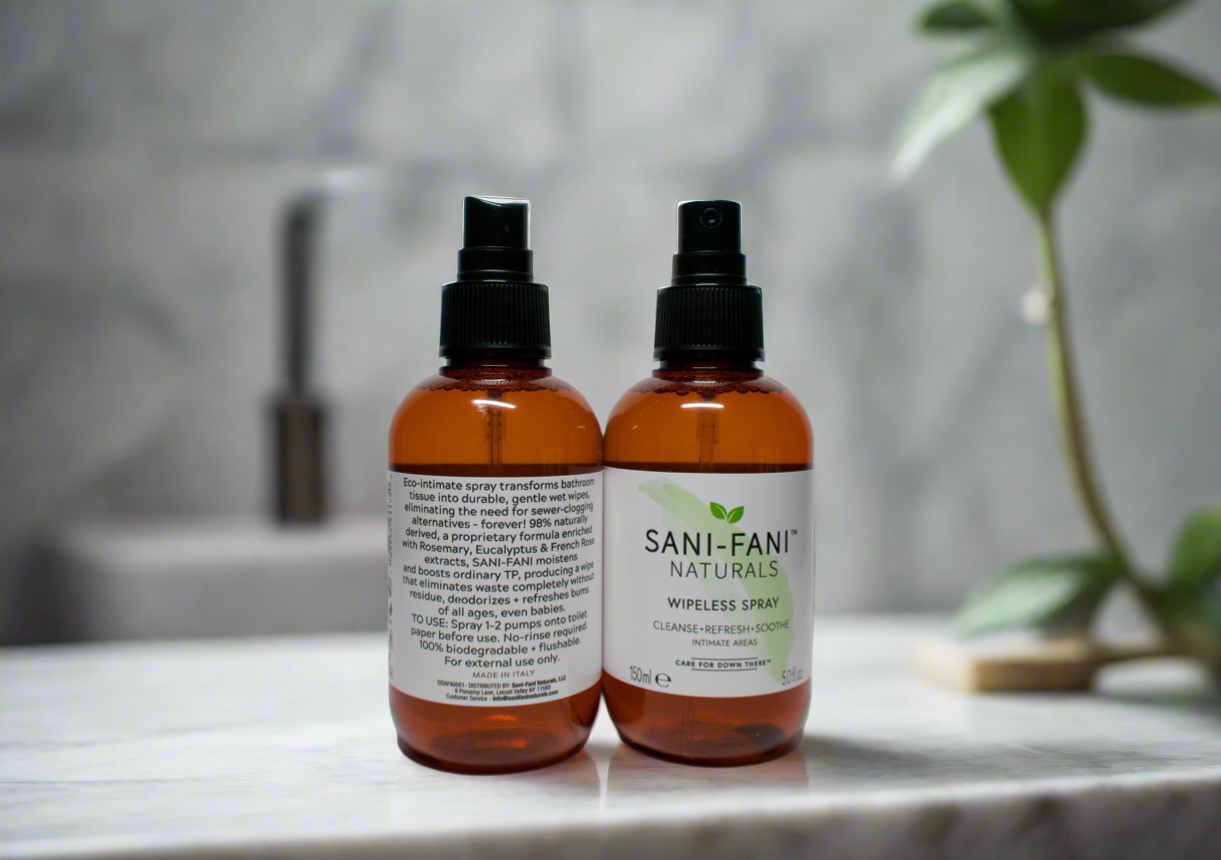 Sani-Fani Naturals Wipeless Spray 2-Pack ($16/btl.)
