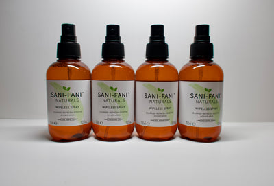 Sani-Fani Naturals Wipeless Spray 4-Pack ($14/btl.)