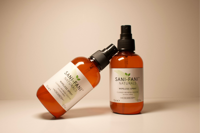 Sani-Fani Naturals Wipeless Spray 2-Pack ($16/btl.)