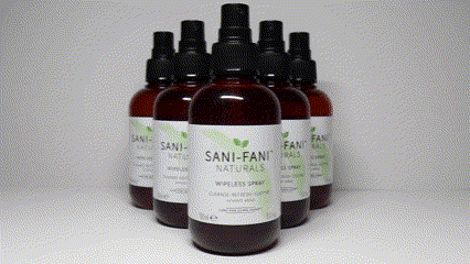 Sani-Fani Naturals Wipeless Spray